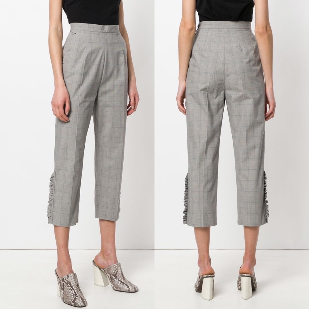 I'M Isola Marras High Rise Ruffle Trousers… - Picture 2 of 8
